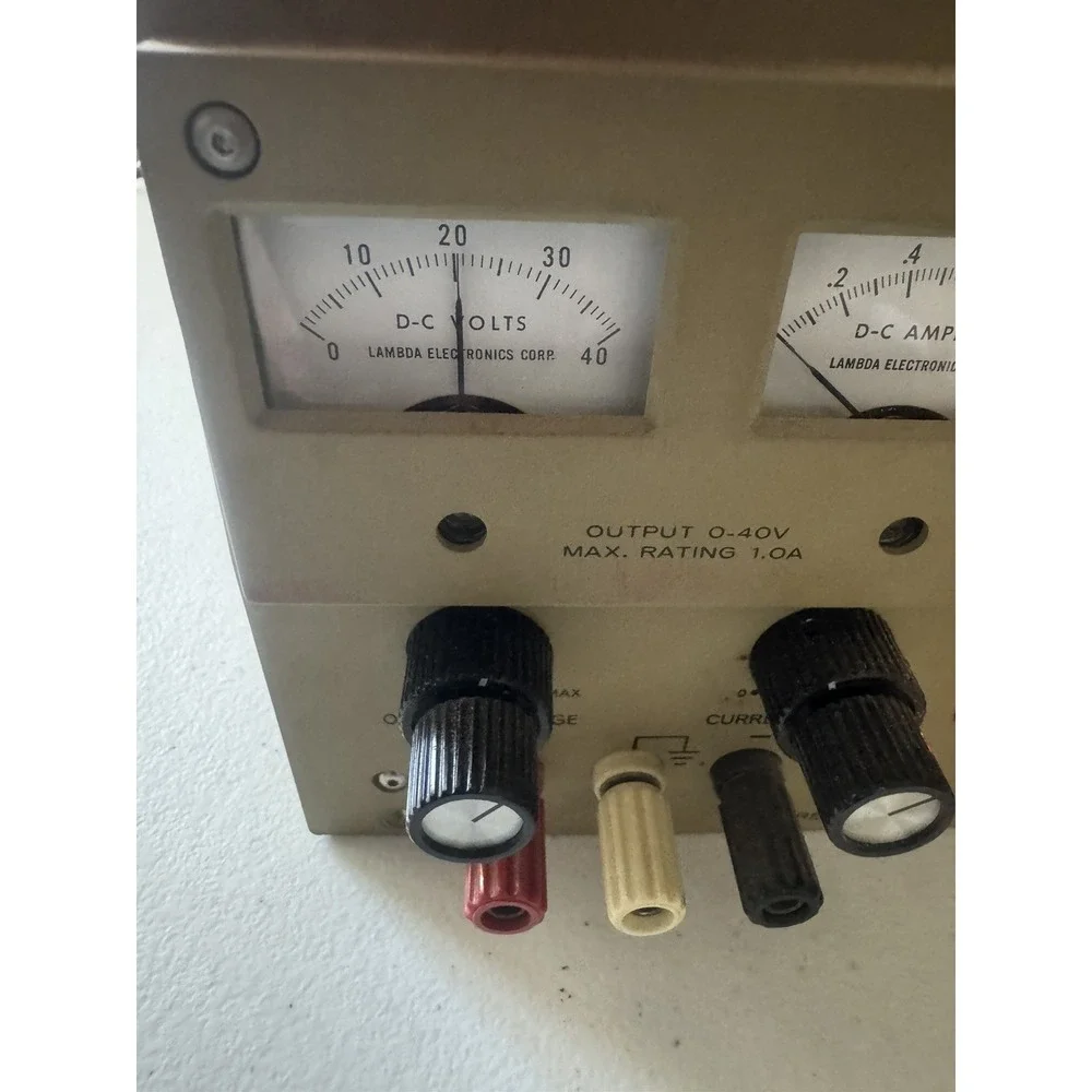 Vintage‎ Working LAMBDA Electronics LPD-422A-FM Dual Regulated Power Supply